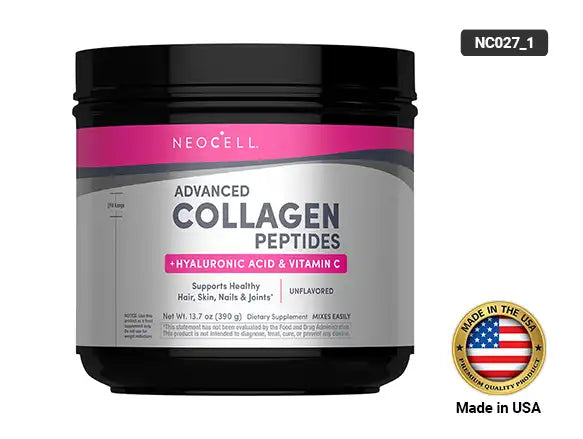 Neocell Advance Collagen Peptides + Hyaluronic Acid & Vitamin C Unflavored Powder 390g in Sri Lanka